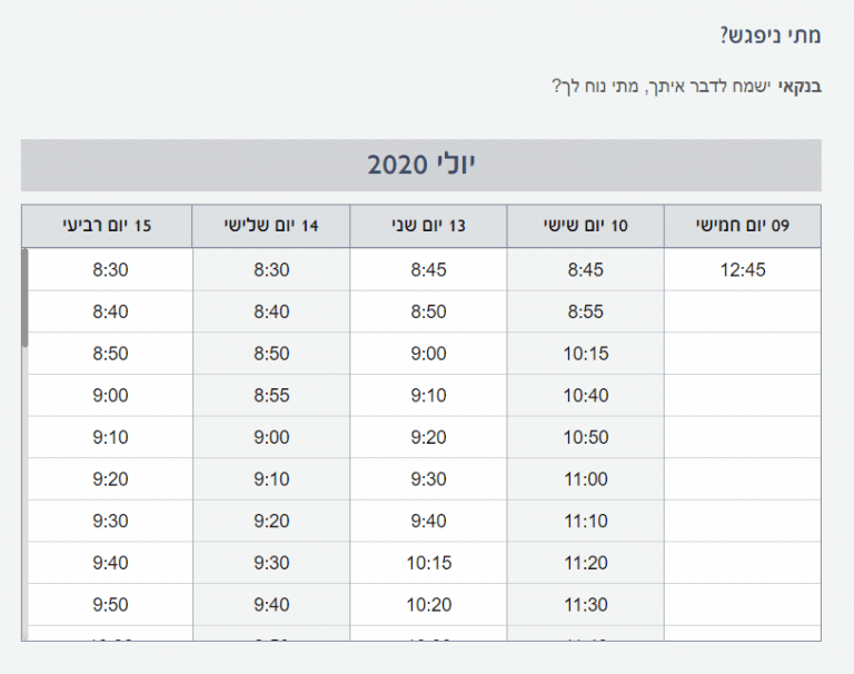 יומן פגישות עם בנקאי בנק הפועלים