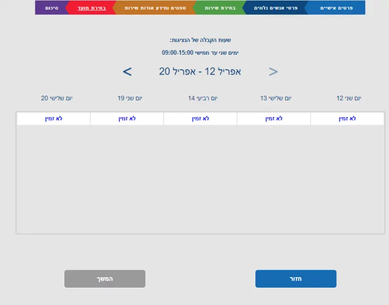 קביעת תורים קונסוליית ירדן