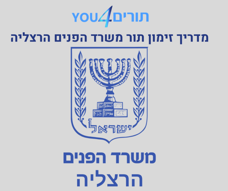 מדריך זימון תורים משרד הפנים הרצליה